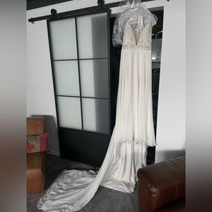 L’amour calla Blanche beautiful wedding dress